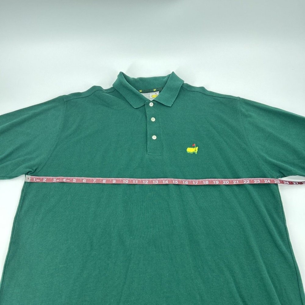 Augusta National Golf Shirt Men's XL Green Slazenger Short Sleeve Polo Masters - Picture 6 of 8